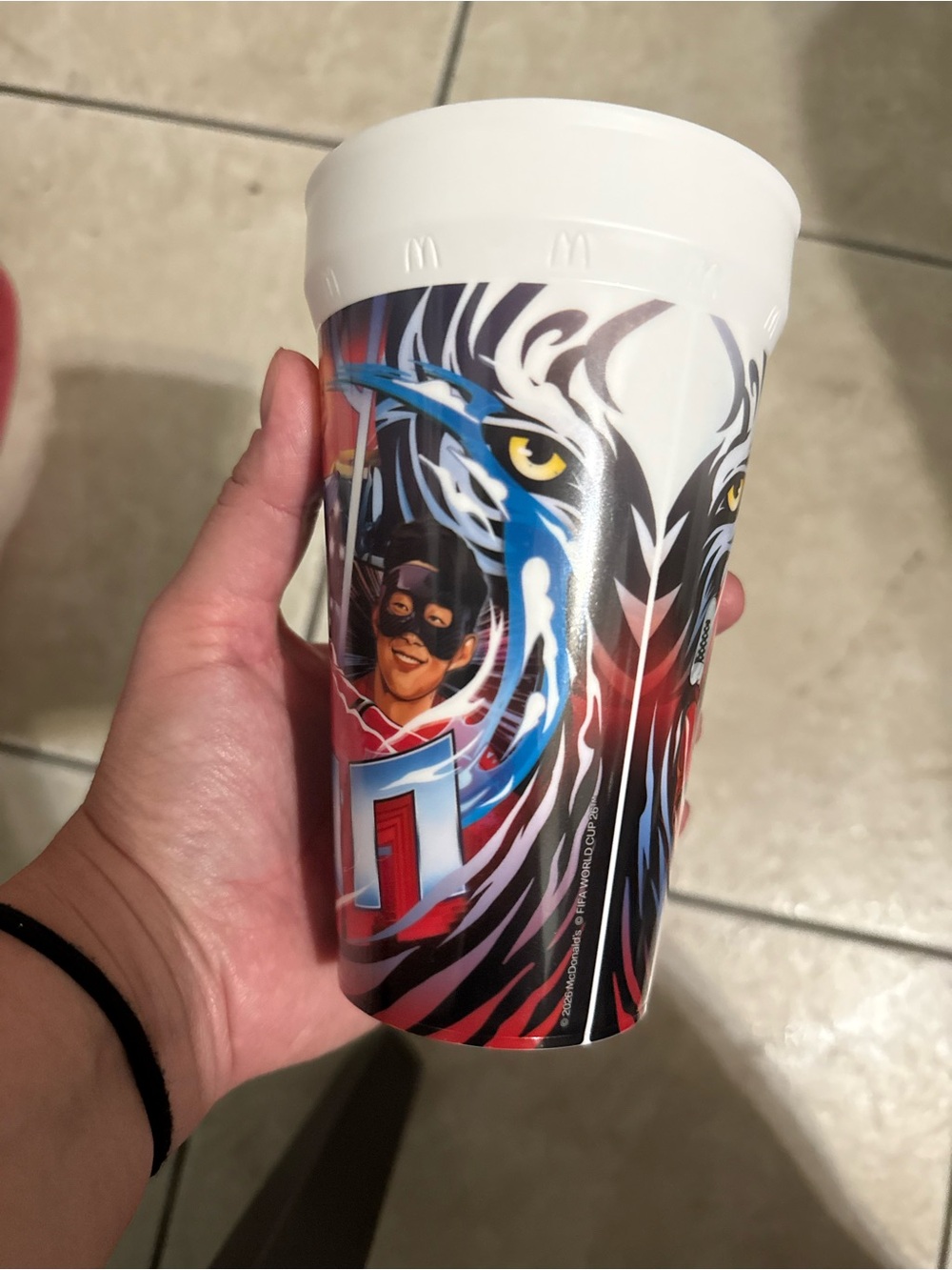 McDonald's “World Cup” cup with Heung-min Son from South Korean